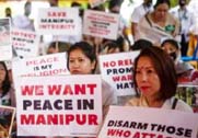 SAVE Manipur Protest